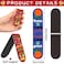 Eaasty 48 Pack Scented Bookmarks Magnetic Scratch and Sniff Fruit Food Bookmarks for Kids Cute Page Markers with Sayings for Kids Students Teens TeachersFruit Flavor