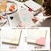 kdafio 6 Pcs Leather Heart Bookmarks Bookmarks for Women Cute Heart Bookmark Corner Book Marks for Teachers Students School Office Home Supplies