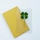 BC233 Queen of Tears Real Four Leaf Clover 4 Good Luck Charm Day Bookmarks Green
