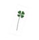 BC233 Queen of Tears Real Four Leaf Clover 4 Good Luck Charm Day Bookmarks Green