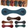 BYLIDRIM Personalized Magnetic Leather Bookmark 26 Letters Bookmark Customized Initial Bookmarks Multi Functional Bookmark Cute Bookmark Meaningful Gift for Wonmen Teachers Book Lovers M Blue