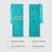 Christian Art Gifts Vegan Faux Leather Scripture Bookmark for Women Strength and Dignity Proverbs 3125 Inspirational Bible Verse HeatDebossed FaithBased Reading Accessory with Tassel Teal