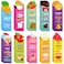 Eersida 60 Pieces Scratch and Sniff Scented Bookmarks Kids Fruit Food Theme Sayings Bookmarks Sayings Assorted Cute Scented Gifts for Students Teens Food Lovers 10 Styles
