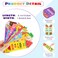 Eersida 60 Pieces Scratch and Sniff Scented Bookmarks Kids Fruit Food Theme Sayings Bookmarks Sayings Assorted Cute Scented Gifts for Students Teens Food Lovers 10 Styles