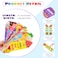Eersida 60 Pieces Scratch and Sniff Scented Bookmarks Kids Fruit Food Theme Sayings Bookmarks Sayings Assorted Cute Scented Gifts for Students Teens Food Lovers 10 Styles