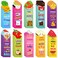 Eersida 60 Pieces Scratch and Sniff Scented Bookmarks Kids Fruit Food Theme Sayings Bookmarks Sayings Assorted Cute Scented Gifts for Students Teens Food Lovers 10 Styles