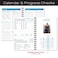 Global Printed Products Workout Fitness Journal Nutrition Planners Clipin Bookmark Sturdy Binding Thick Pages Laminated Protective Cover Brown