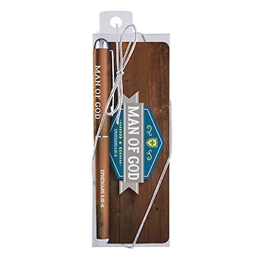 Man of God Gifts Fathers Day Pen with Bookmark Gift Set 5 12 Inch