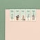Monolike Magnetic Bookmarks Dorothy Set of 5
