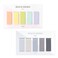 Monolike Magnetic Bookmarks Pastel Ocean 10 Pieces