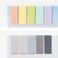 Monolike Magnetic Bookmarks Pastel Ocean 10 Pieces