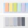 Monolike Magnetic Bookmarks Pastel Ocean 10 Pieces