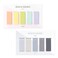 Monolike Magnetic Bookmarks Pastel Ocean 10 Pieces