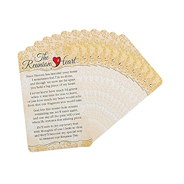 Dicksons Pocket Card Bookmark Pack of 12 The Reunion Heart