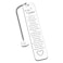 TI-EDC TIEDC Inspirational Bookmark for Sister Gifts for Sister Her small Silver