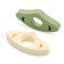 Xzenuo Book Page Holder Silicone Book Thumb Page Holders for Reading Hands Free Book Lovers Gifts Book Accessories 2 Pack Small Size Off White Green