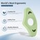 Xzenuo Book Page Holder Silicone Book Thumb Page Holders for Reading Hands Free Book Lovers Gifts Book Accessories 2 Pack Small Size Off White Green