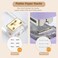 deli Stapler Desktop Staplers with Integrated Staple Remover 45 Sheet Capacity Office Stapler Purple