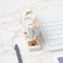 MEI YI Marble Gold Desk Stapler Heavy Duty Desktop Manual Staplers Spring Powered Executive Stapler with AntiSkid Mat for Home School Office Standard Staples Stapling Tool