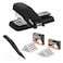 Marsrock Desktop Stapler SwingArm Swivel Stapler 50 Sheet Capacity 2000 Staples and Staple Remover Rotatable Heavy Duty Staplers for Office Home Classroom Booklet Book BindingBlack