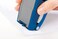 Novus E25 Compact Stapler 25 Sheet Capacity Precision Staple Guide German Engineered StaplePinTack Blue 0201766