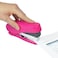 RAPESCO Rapesco 1468 Luna Less Effort Desktop Stapler with 2000 Staples Type 24 HighCapacity 516 and 14 Staples 50 Sheet Capacity HalfStrip Magazine No Effort Hot Pink
