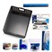 Officemate Home Office Supplies Kit File Basket with Stapler Staples Scissors Paper Clips Binder Clips and More 8 Piece ValuePack Work from Home 97310
