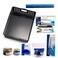 Officemate Home Office Supplies Kit File Basket with Stapler Staples Scissors Paper Clips Binder Clips and More 8 Piece ValuePack Work from Home 97310