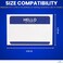 1InTheOffice Name Tag Stickers Hello My Name Is Blue 200 Pack