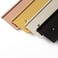 All Quality 2 x 10 Aluminum Office Desk Nameplate Sign Holder Matte Black 1 Pack