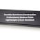 All Quality 2 x 10 Aluminum Office Desk Nameplate Sign Holder Matte Black 1 Pack