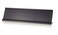 All Quality 2 x 10 Aluminum Office Desk Nameplate Sign Holder Matte Black 1 Pack