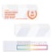 Jolbndcv 40 PCS Nameplate Pocket 125x45 No Residue SelfAdhesive Waterproof Easy UseRemove Scratch Proof Clear Thicken PVC Name Tag Sleeves Nameplates Holder for Classroom Desks Office Supplies