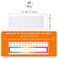 Jolbndcv 40 PCS Nameplate Pocket 125x45 No Residue SelfAdhesive Waterproof Easy UseRemove Scratch Proof Clear Thicken PVC Name Tag Sleeves Nameplates Holder for Classroom Desks Office Supplies