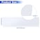 Outus 6 PCS Sublimation Blank Aluminum Name Plates 2 x 10 Inches Personalized Custom Name Plate Desk Tag Metal Sign