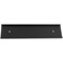 ExcelMark 2x 8Aluminum Wall Mounted Name Plate Holder Office Business Door Sign Holder Wall or Door Black