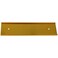ExcelMark 2x 8Aluminum Wall Mounted Name Plate Holder Office Business Door Sign Holder Wall or Door Gold
