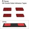 Icomecn Nameplate Holder Wall or Door 2 Pack Black 2 x 8