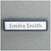 Officemate Verticalmate Name Plate Gray 29222