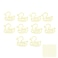 Zerodis 100 PCS Yellow Duck Paper Clips Lightweight Portable Electroplating Process Metal Paperclip for Office School Personal Use Daily DIY