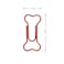 lasenersm 50 Pieces Paper Clips Metal Paper Clip Office Paper Clips Bone Shape Paper Clip for Bookmark Office School NotebookLarge Size Multicolor