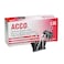 ACCO Brands Acco 72050 Medium Binder Clips 114Inch W 58Inch Cap BlkSilver Sold as 1 Dozen