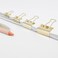YCVIORING Binder Clip Paper Clamps Assorted Sizes Mini Small Medium Large 100 Pcs Clips for Office School Supplies Gold