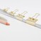 YCVIORING Binder Clip Paper Clamps Assorted Sizes Mini Small Medium Large 100 Pcs Clips for Office School Supplies Gold