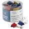 Business Source Small Binder Clips Pack of 36 Assorted Colors 65361