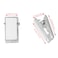 DGBRSM 20pcs DoubleSided Adhesive Spring Clips for Poster Photo Wall Teacher Student Home Applications Clear
