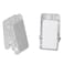 DGBRSM 20pcs DoubleSided Adhesive Spring Clips for Poster Photo Wall Teacher Student Home Applications Clear