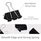 KAKAMINA Extra Large Binder Clips 24 Inch 24 Pack Upgrade Giant Paper Clips Big Clips Paper Clamps for Office and Home Supplies Black