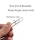 HAHIYO Paper Clips Large Sturdy 2 inches Length 70 Pack Paperclips Heavy Duty Tight Grip Rust Proof Reusable Metal Bright Rose Gold for Home Office School