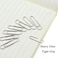 HAHIYO Paper Clips Sturdy 1333mm Length 280 Pack Paperclips Heavy Duty Tight Grip Rust Proof Reusable Metal Bright Silver for Home Office School